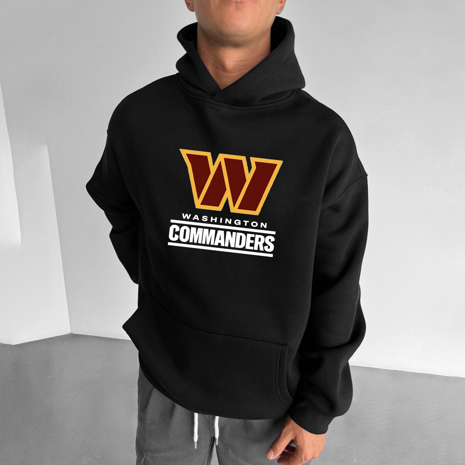 Vintage Casual Rugby Letter Print Hoodie