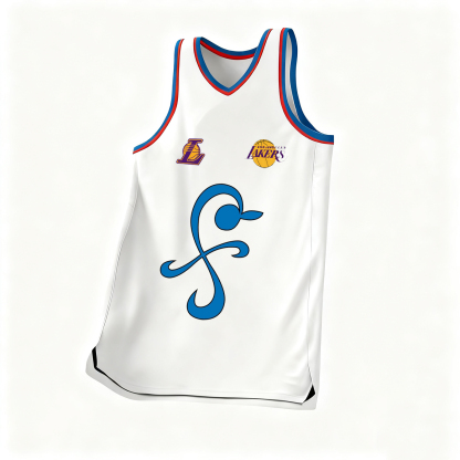 Unisex Vintage Basketball uniform丨 Lakers X One Piece 