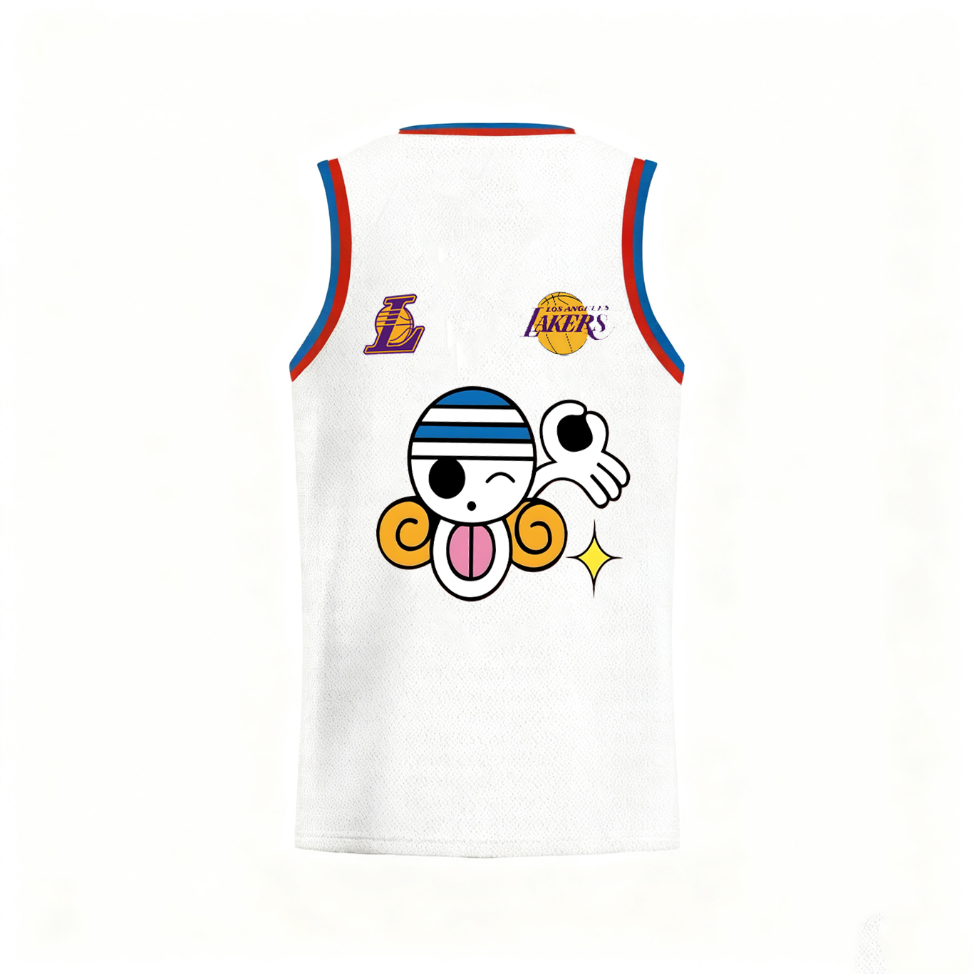 Unisex Vintage Basketball uniform丨 Lakers X One Piece 