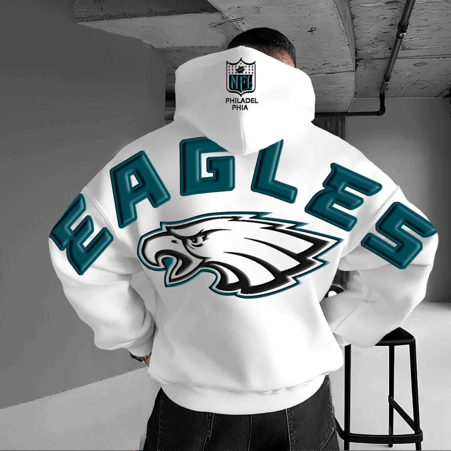 Unisex American Football Casual Hoodie