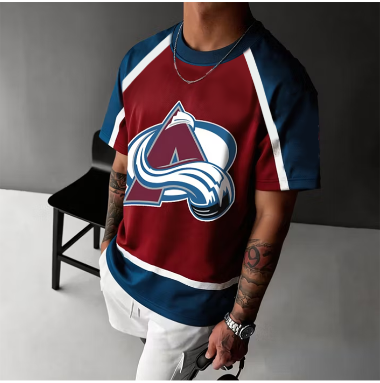 Unisex  "Colorado Avalanche"  Inspired Trendy T-shirt