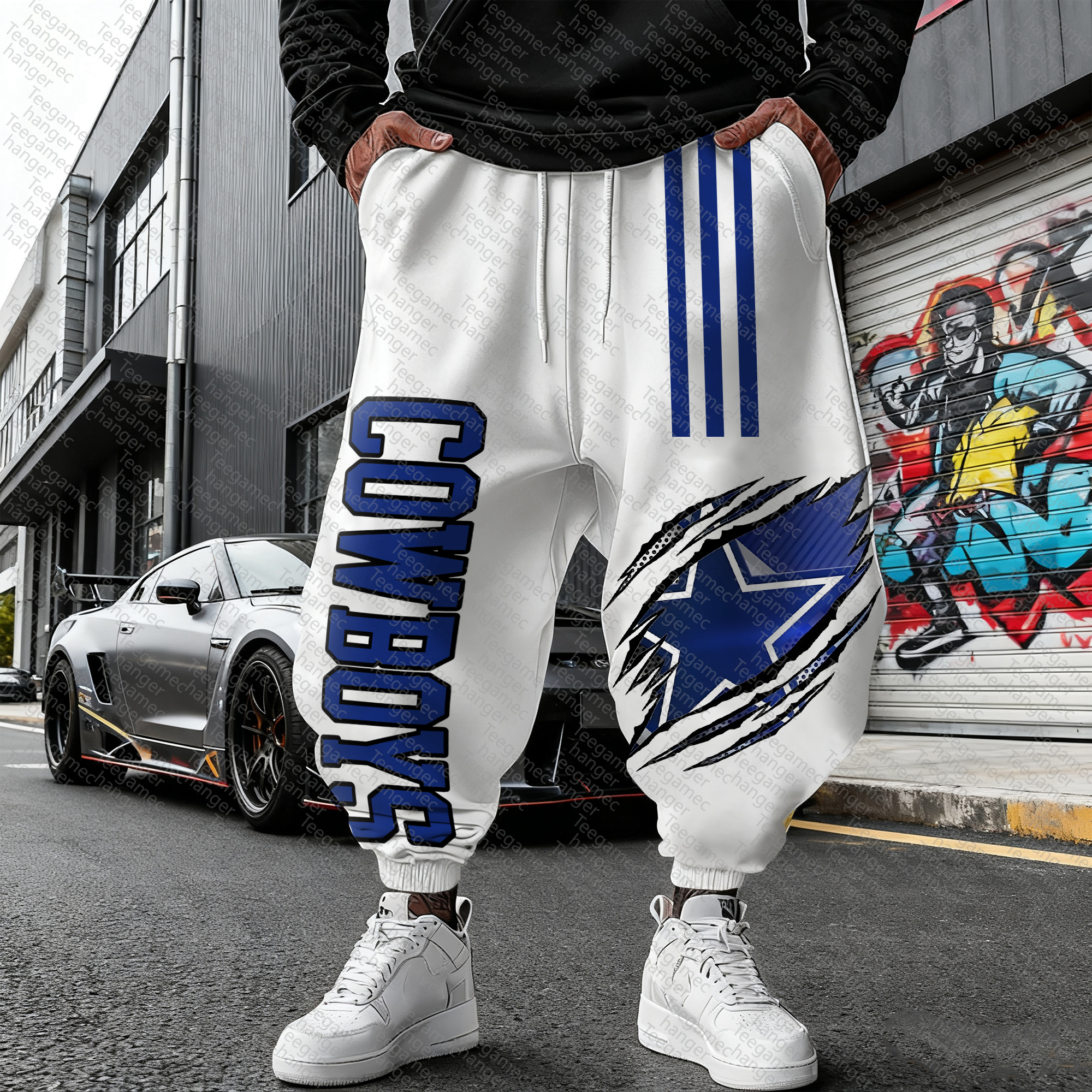 Unisex  Casual  Streetwear Pants "Dallas Cowboys"