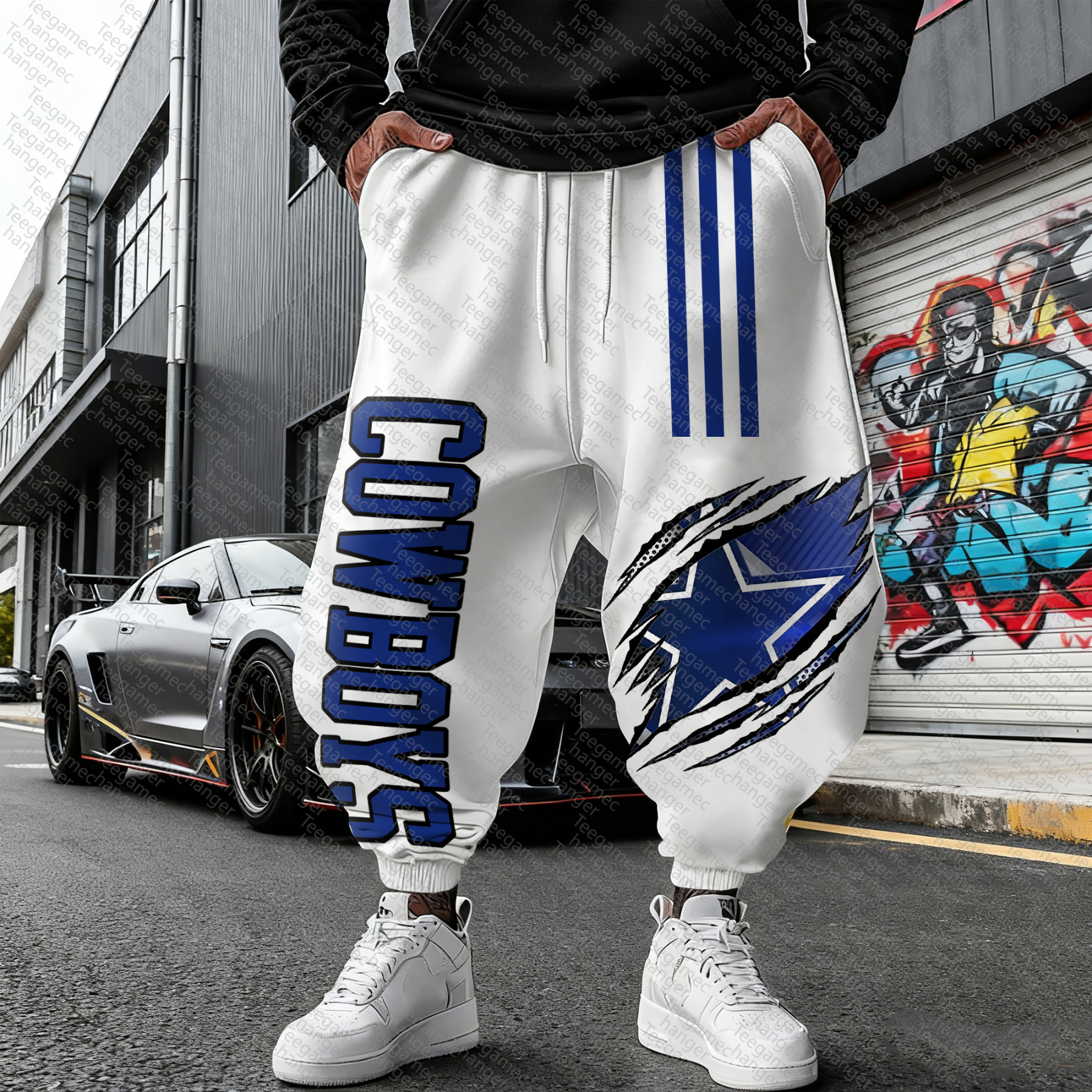 Unisex Casual Anime Streetwear Pants