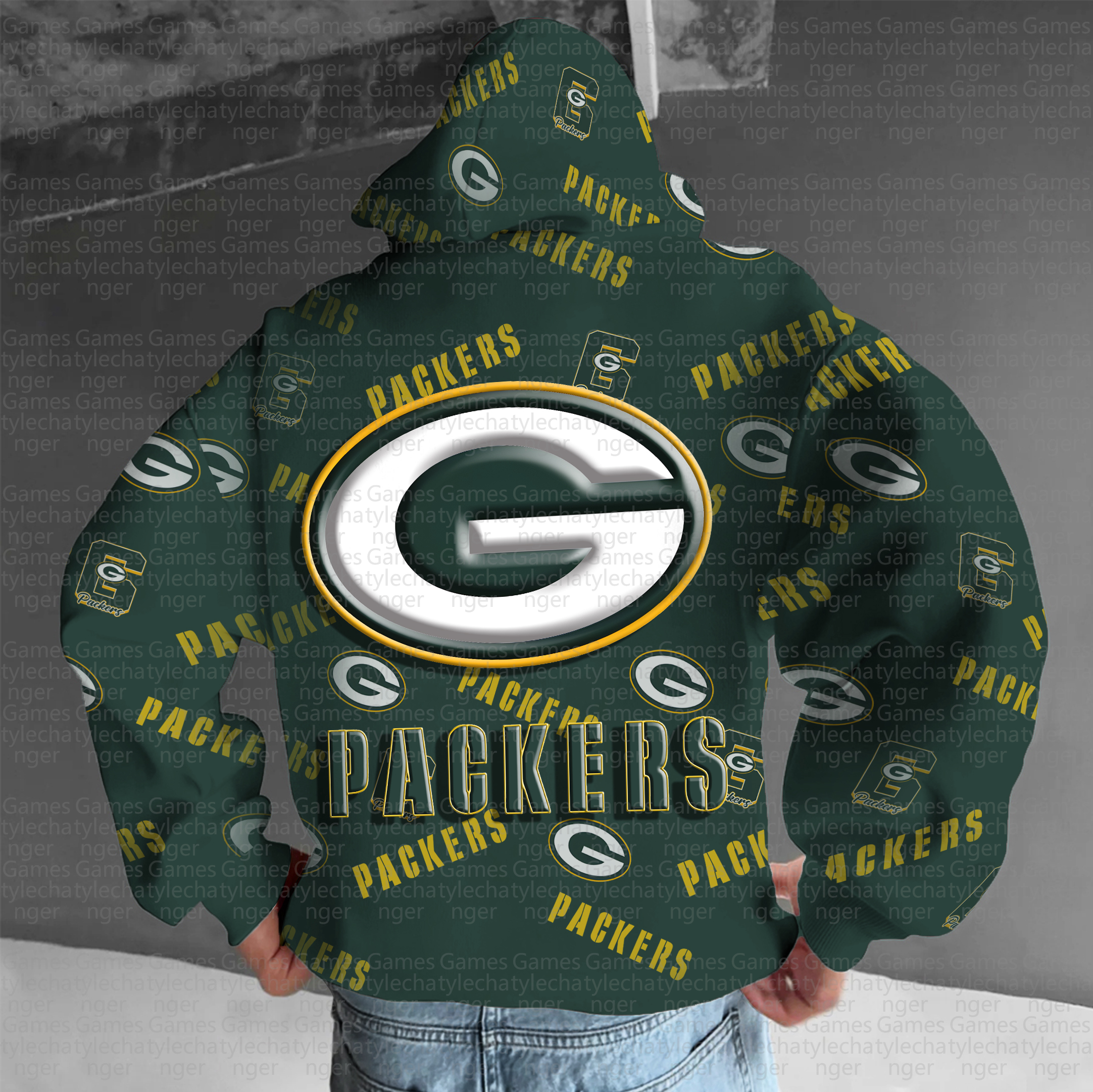 Unisex "Philadelphia Eagles" Graphic Streetwear Vintage Plush Hoodie