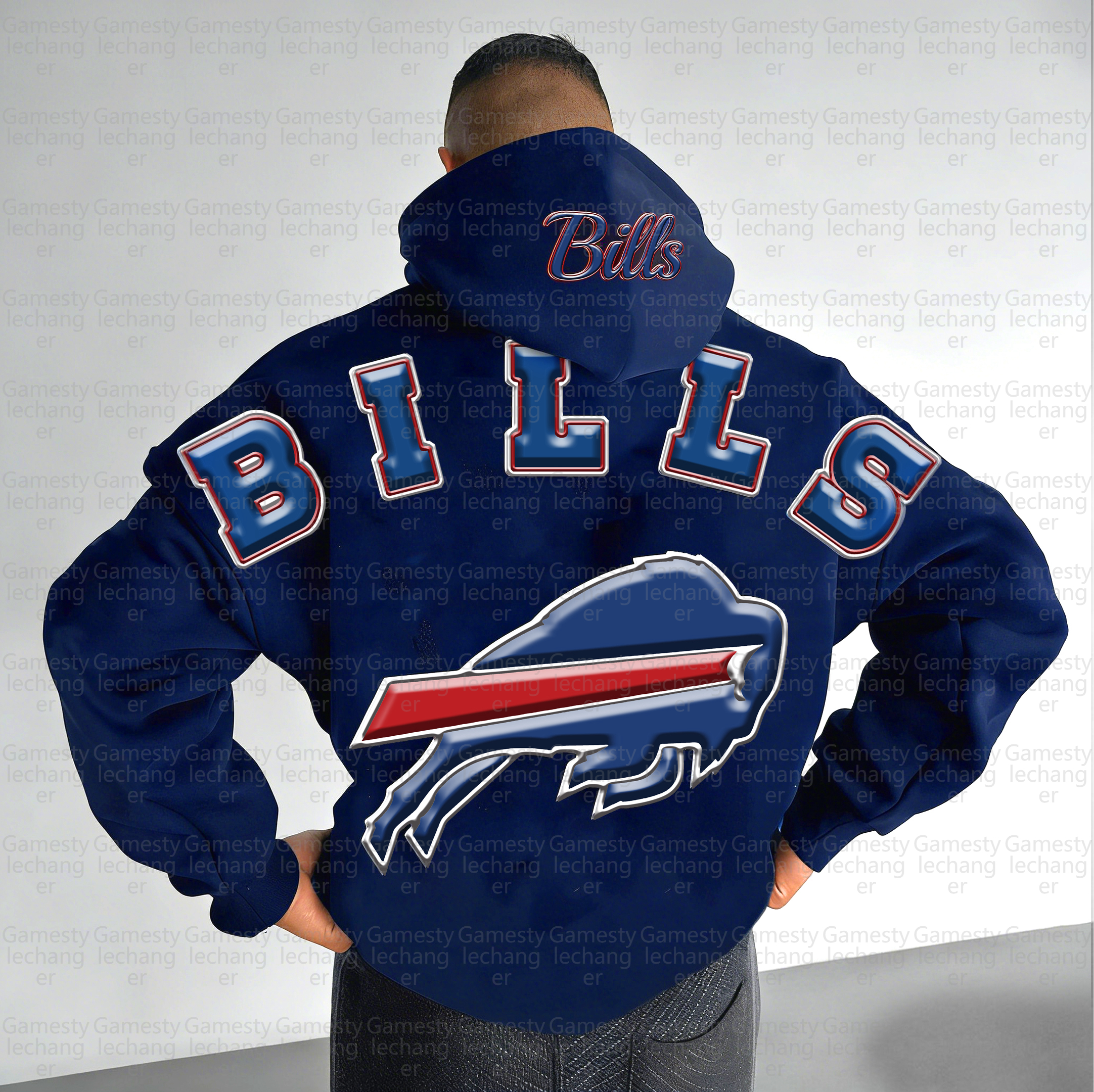 Unisex "Houston Texans" Graphic Streetwear Vintage Plush Hoodie