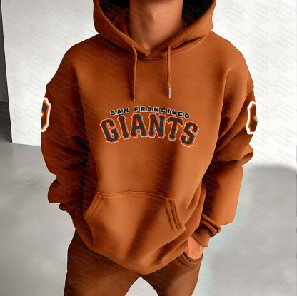 Unisex "Texas Rangers" Graphic Streetwear Vintage Plush Hoodie