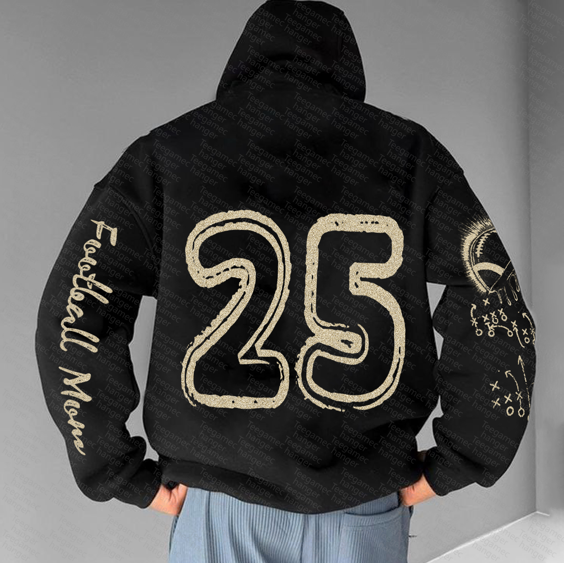 Unisex Graphic Streetwear Vintage Plush Hoodie