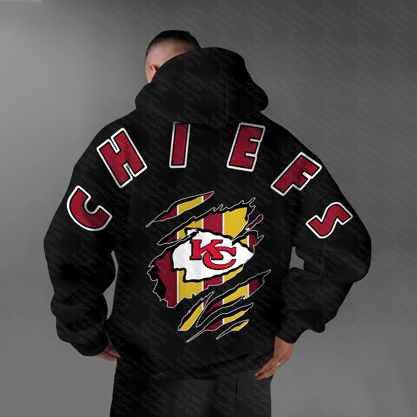 Unisex "NFL" Graphic Streetwear Vintage Plush Hoodie