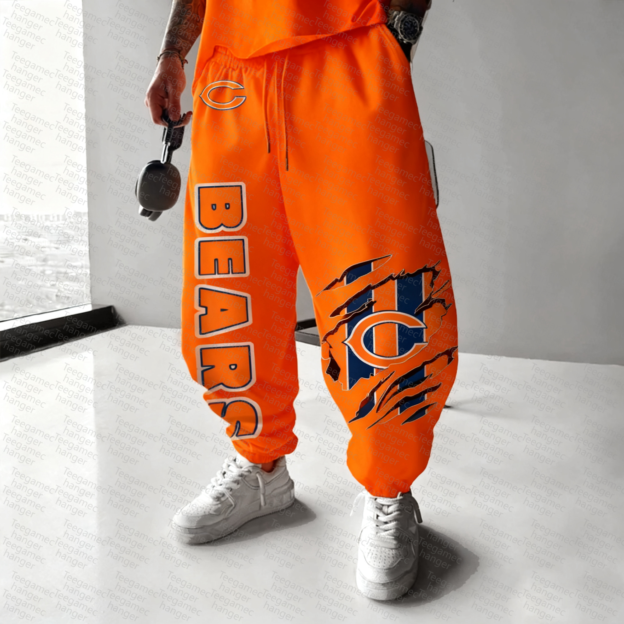 Unisex  Casual  Streetwear Pants