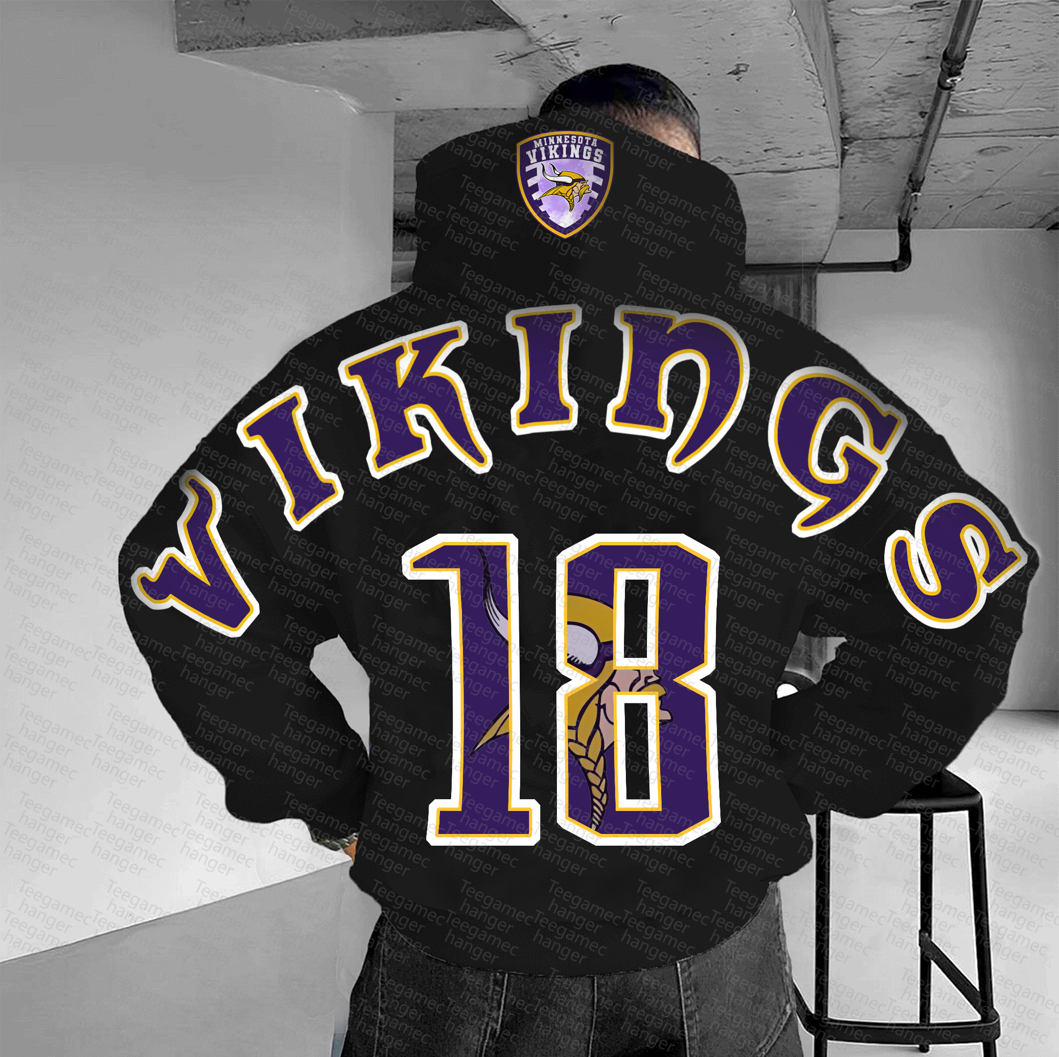 Unisex Graphic Streetwear Vintage Plush Hoodie