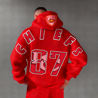 Unisex Graphic Streetwear Vintage Plush Hoodie