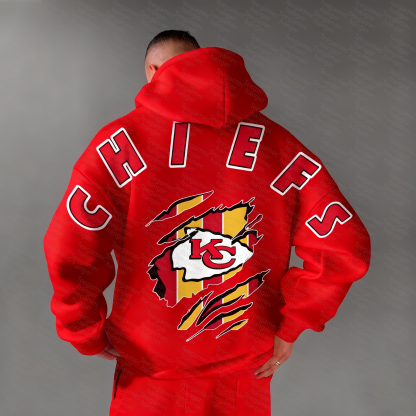 Unisex Graphic Streetwear Vintage Plush Hoodie