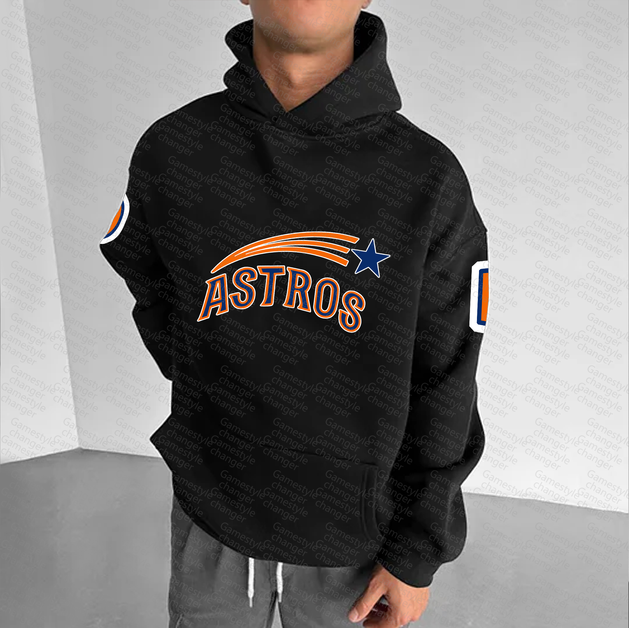 Unisex "Chicago Cubs" Graphic Streetwear Vintage Plush Hoodie