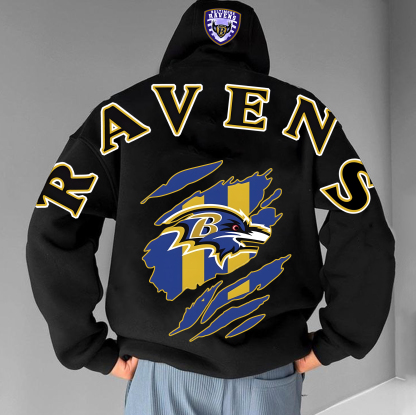 Unisex Graphic Streetwear Vintage Plush Hoodie