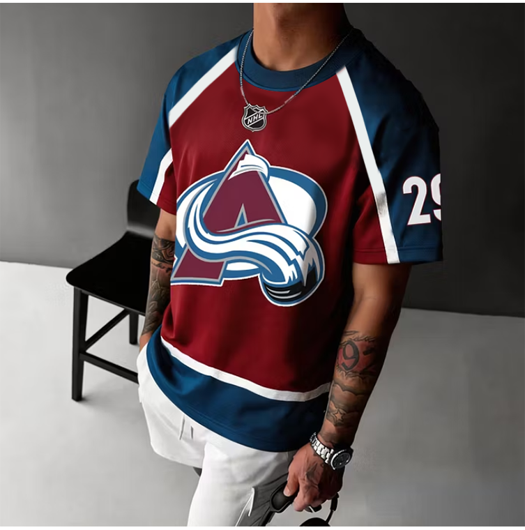 Unisex  "Colorado Avalanche"  Inspired Trendy T-shirt