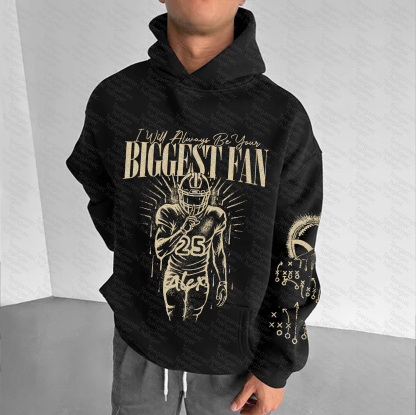 Unisex Graphic Streetwear Vintage Plush Hoodie