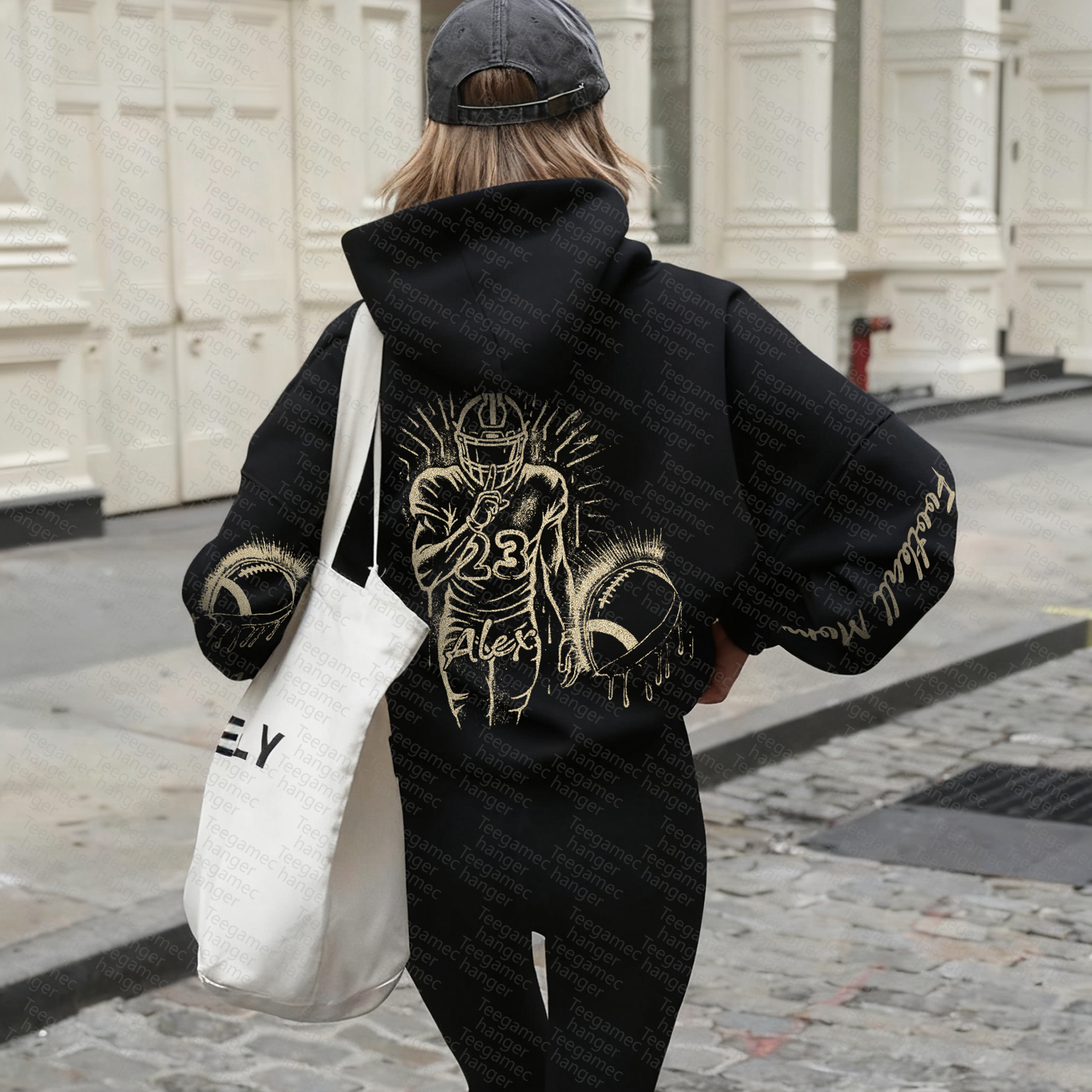 Unisex Graphic Streetwear Vintage Plush Hoodie