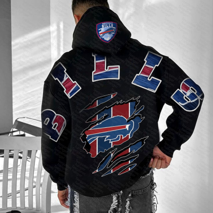 Unisex Graphic Streetwear Vintage Plush Hoodie