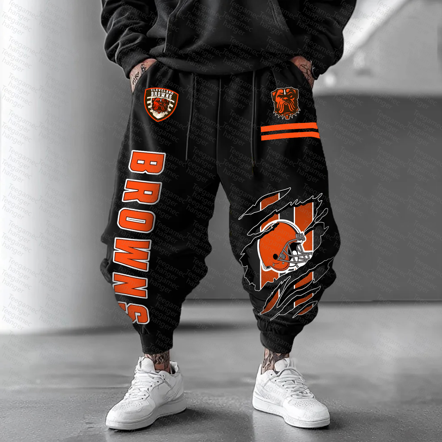 Unisex "Cleveland Browns" Casual  Streetwear  Plush Pants