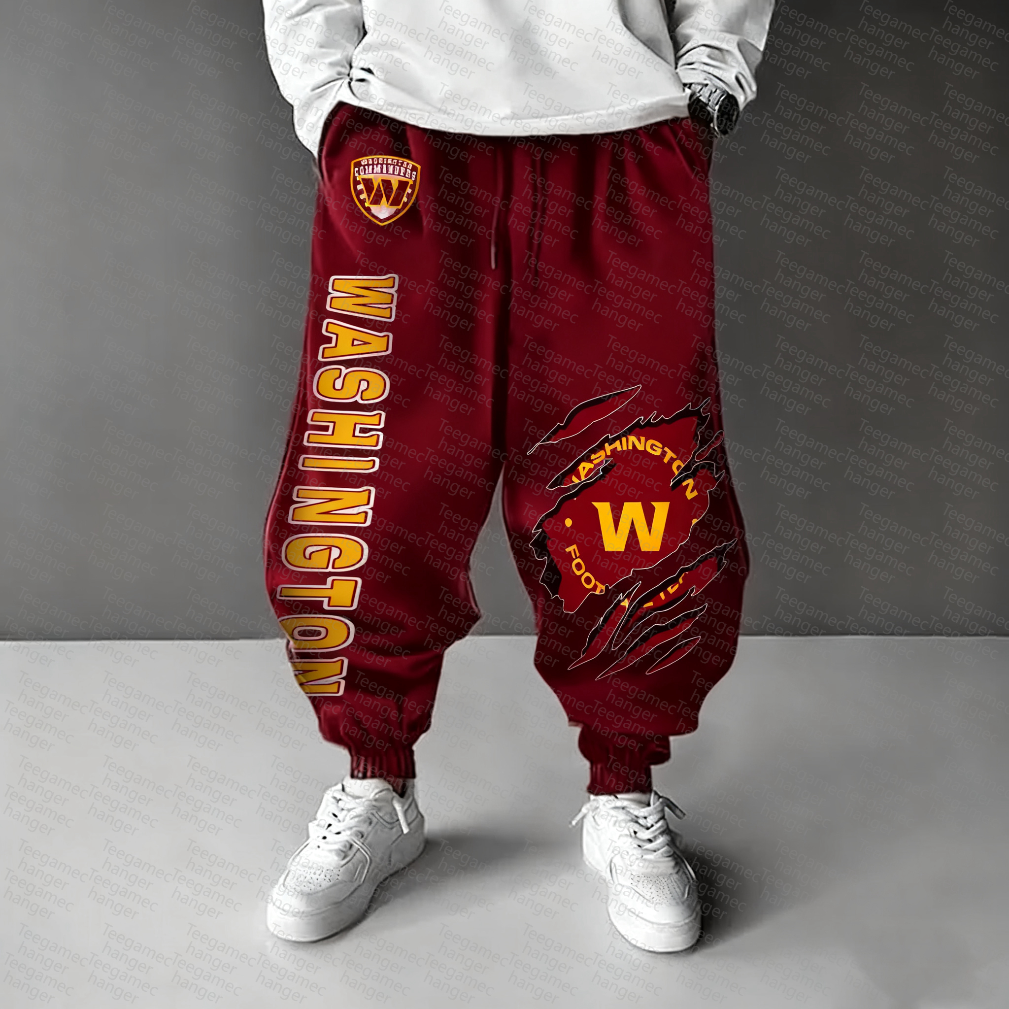 Unisex  Casual  Streetwear Pants