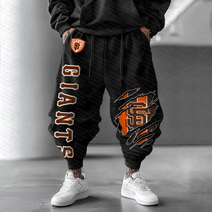Unisex "San Francisco Giants" Casual  Streetwear  Plush Pants