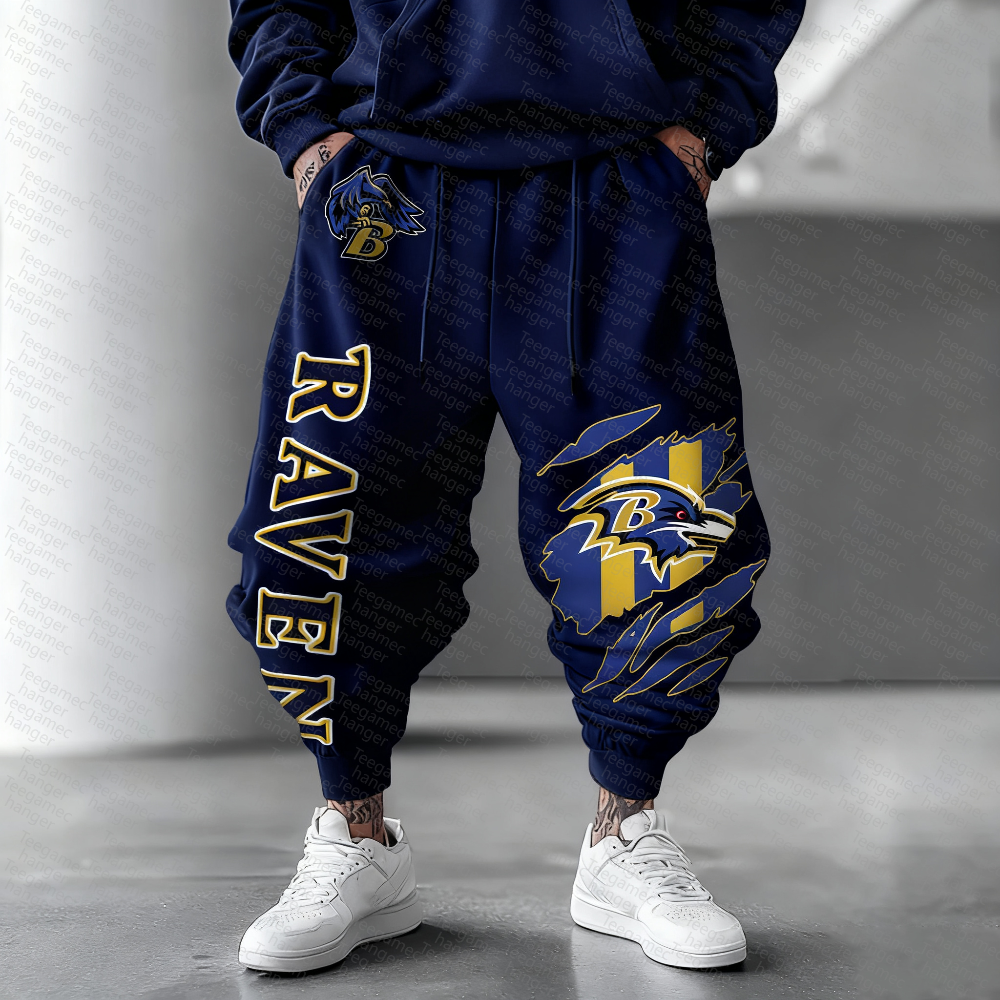 Unisex  Casual  Streetwear Pants