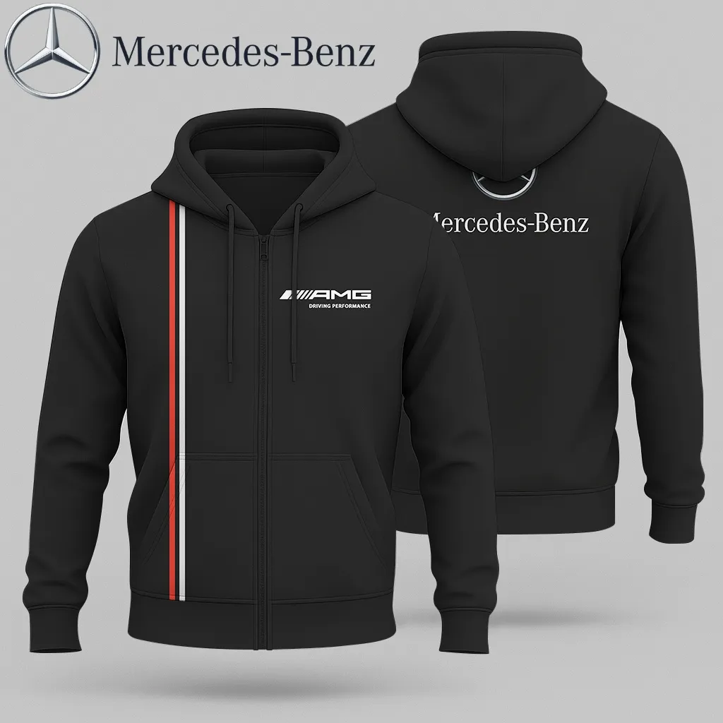 Premium MERCEDES Zip Hoodie ETX-ZIP-MCE01948905