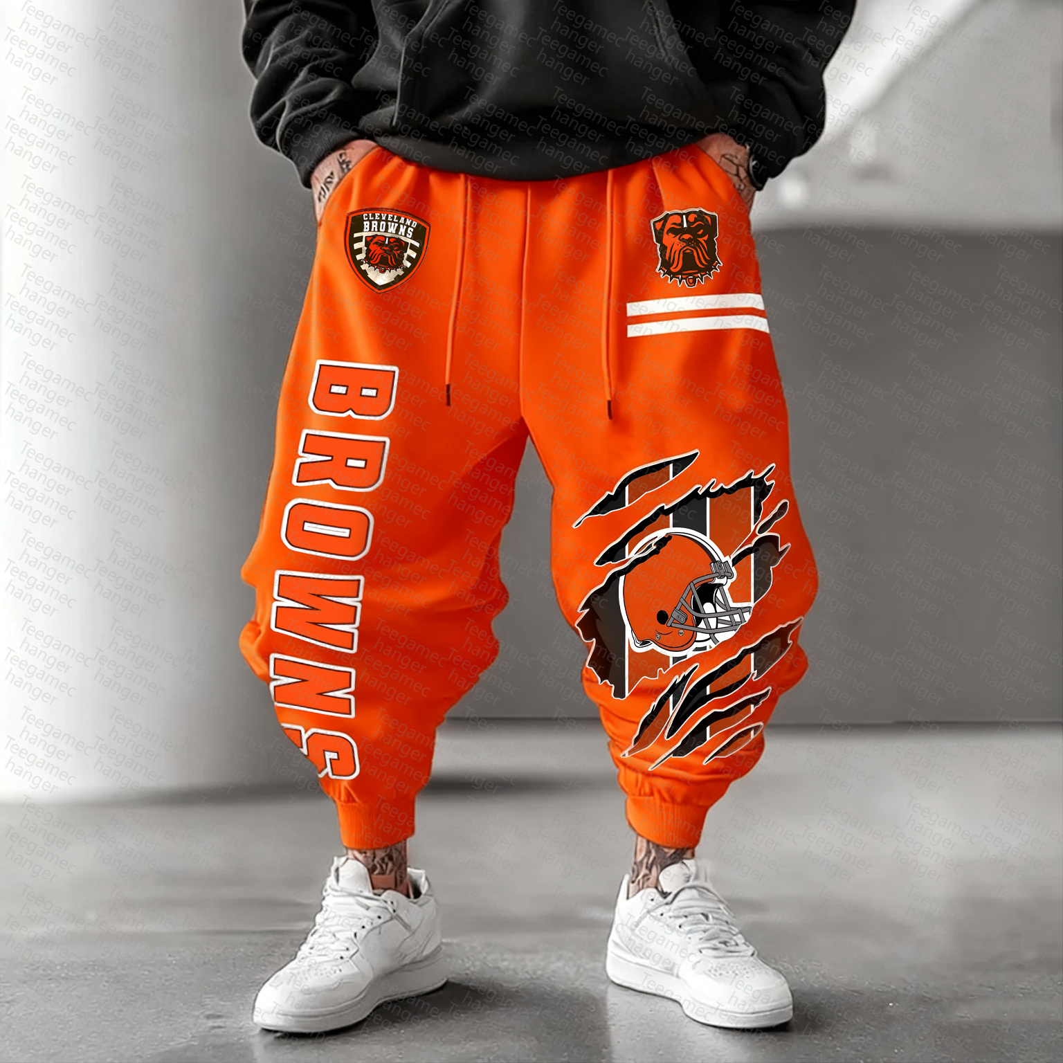 Unisex "Cleveland Browns" Casual  Streetwear  Plush Pants