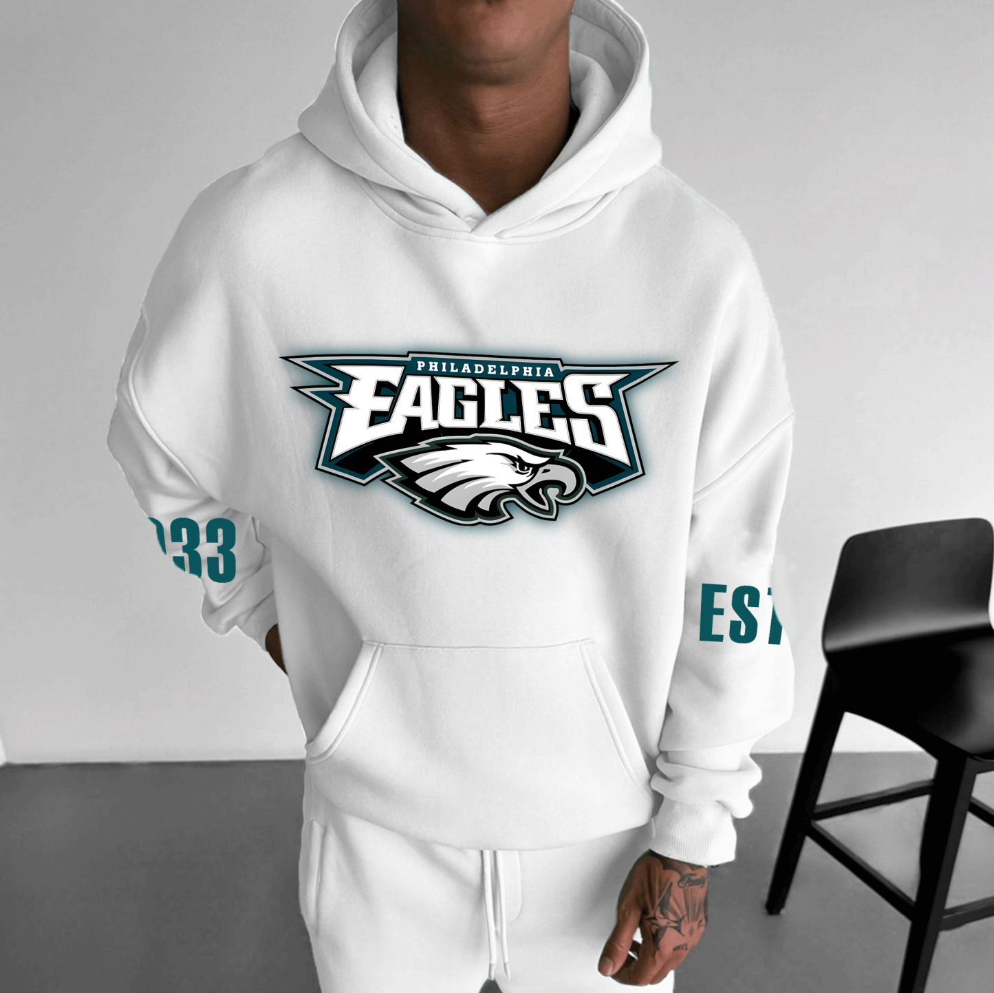 Unisex Anime Print  Casual Oversized Hoodie