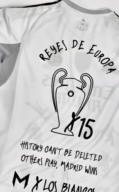 Unisex 26/27 Royal Madrid special pattern print T-shirt