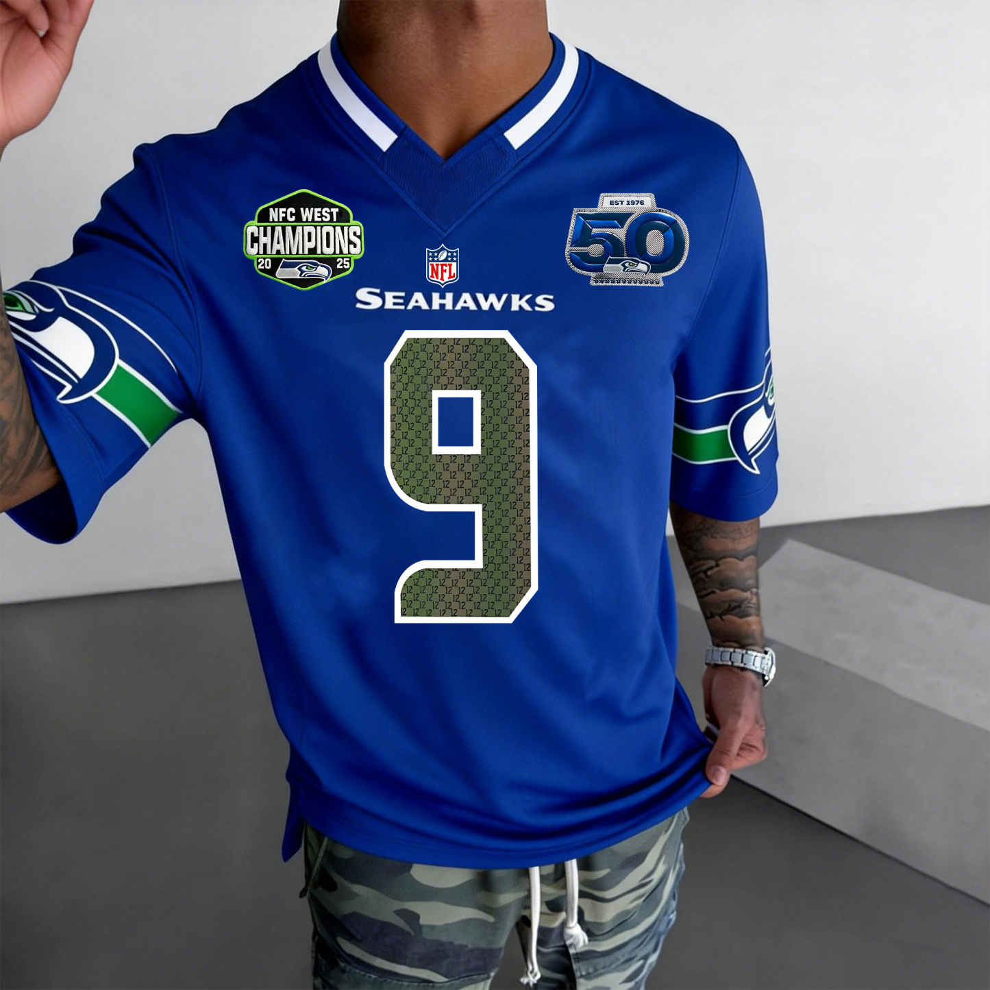 Unisex  "Seattle Seahawks"  Inspired Trendy T-shirt