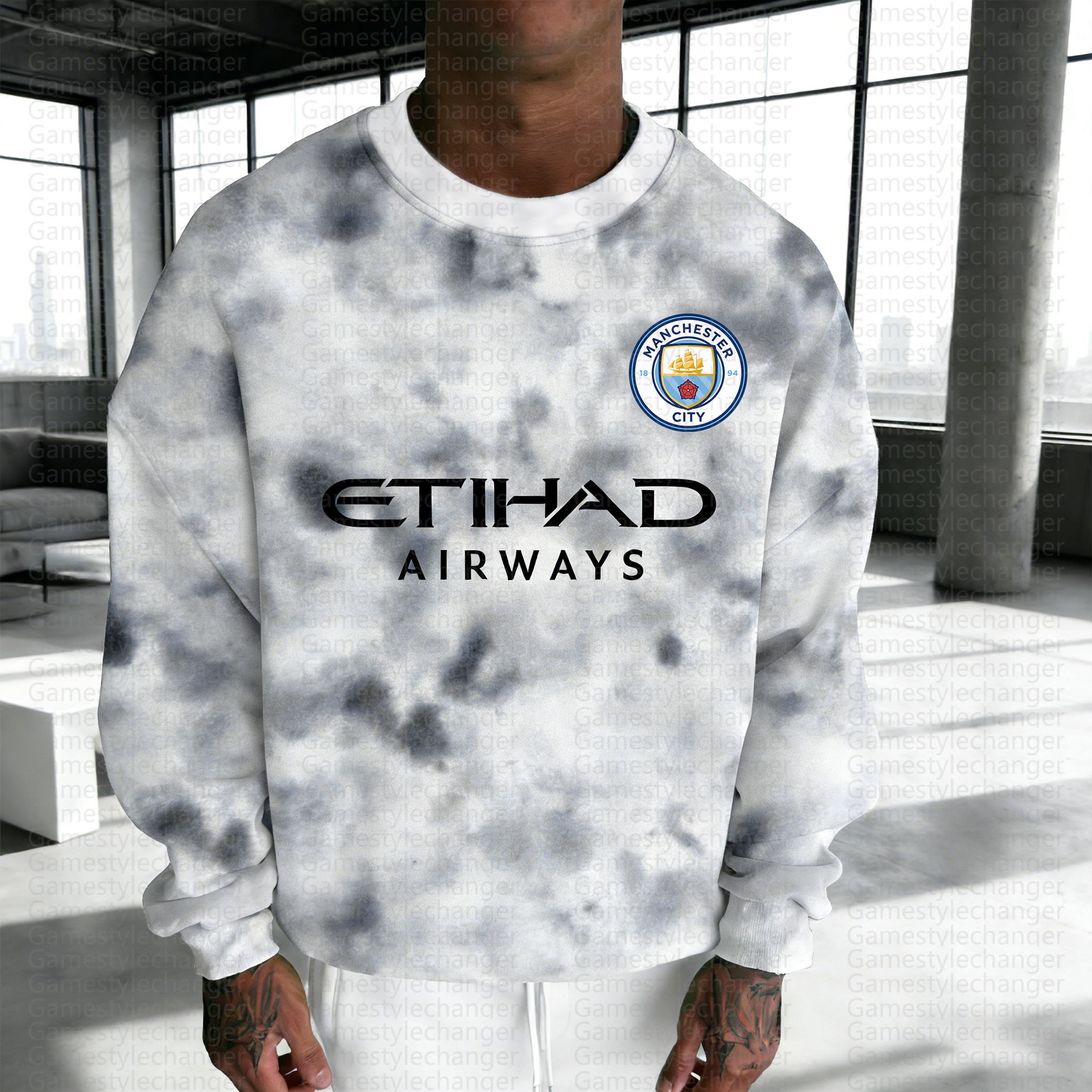 Unisex “Manchester City FC” Crew Neck Sweatshirt