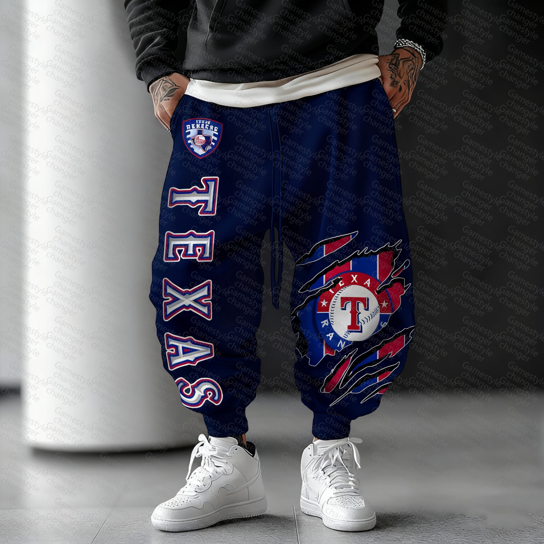 Unisex Casual “MLB”Streetwear Pants