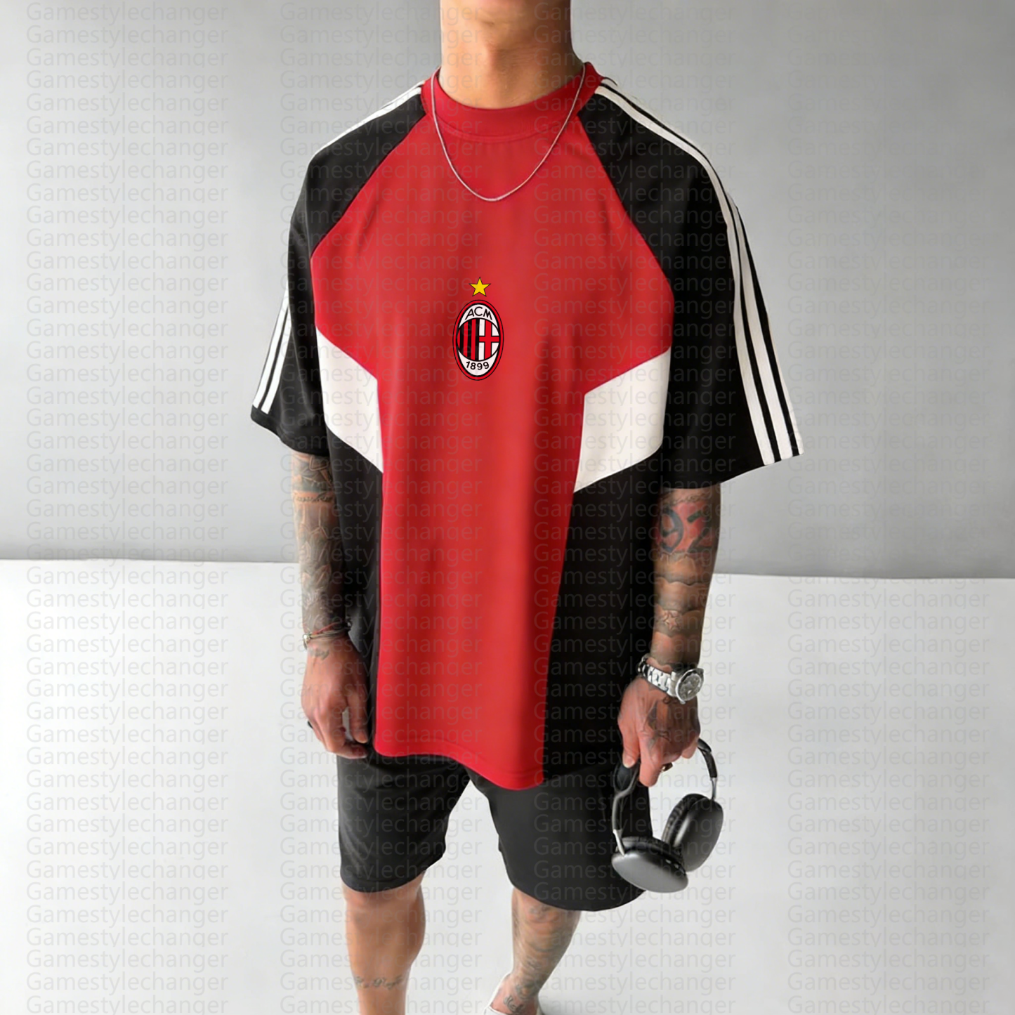 Unisex "AC Milan" Inspired Trendy T-shirt
