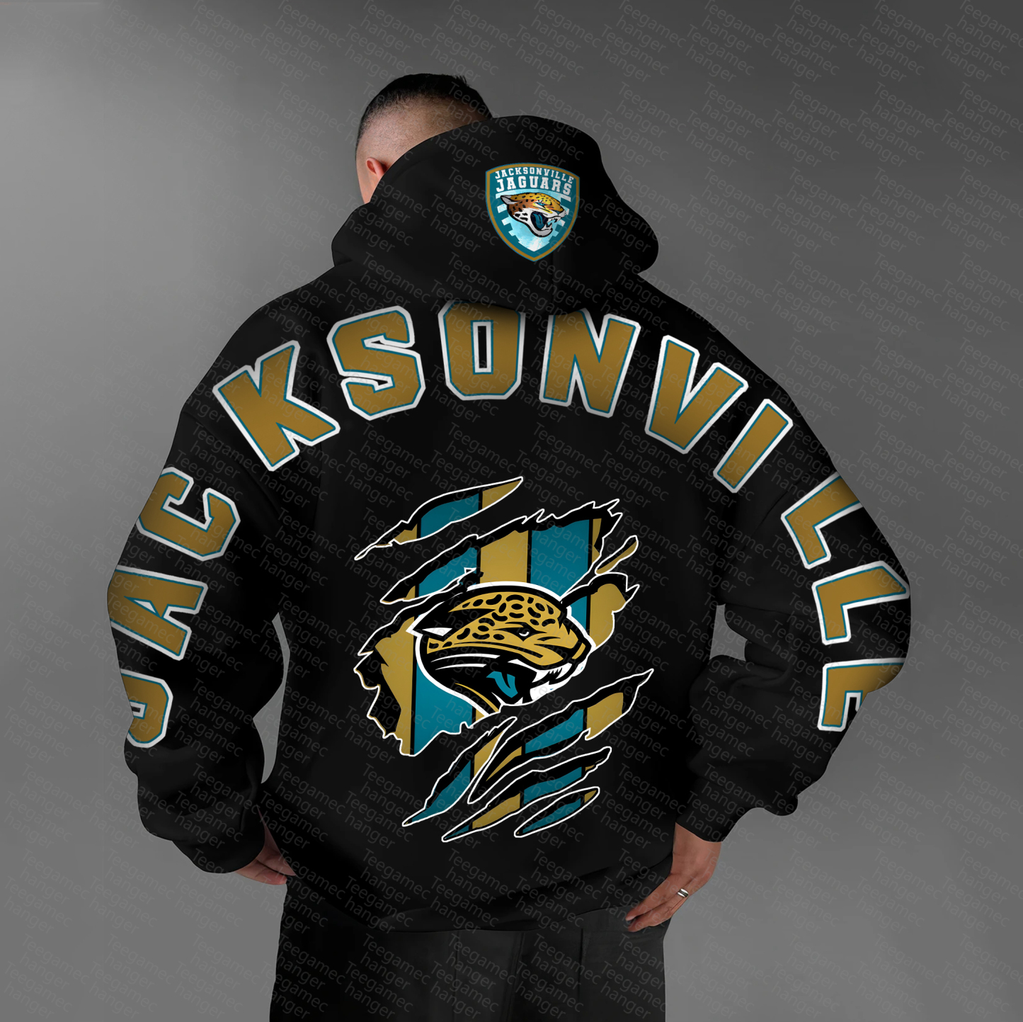 Unisex "NFL" Graphic Streetwear Vintage Plush Hoodie