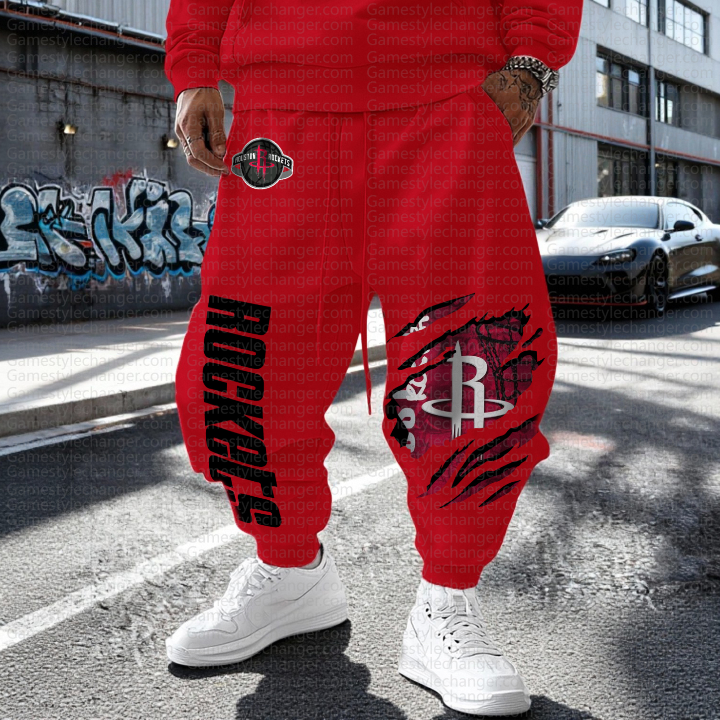 Unisex "NBA" Casual Anime Streetwear Pants