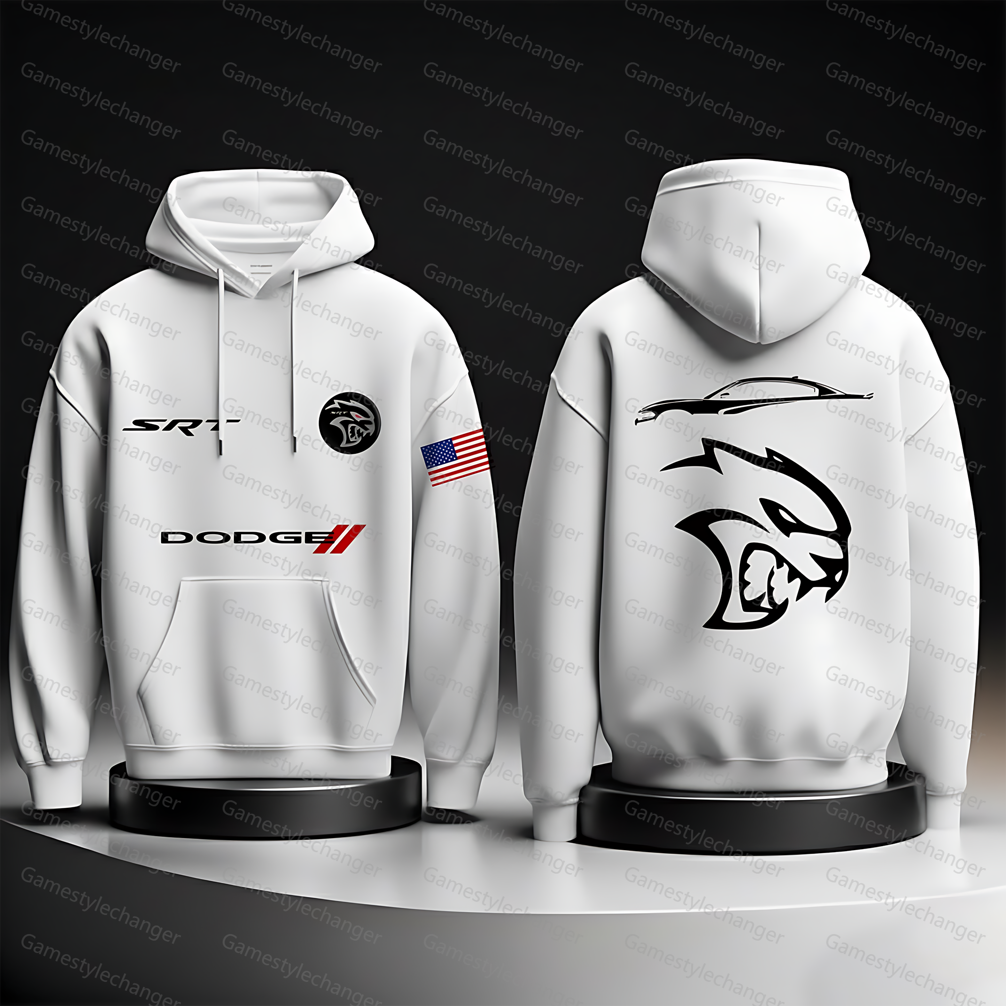 Unisex "F1" Graphic Streetwear Vintage Plush Hoodie