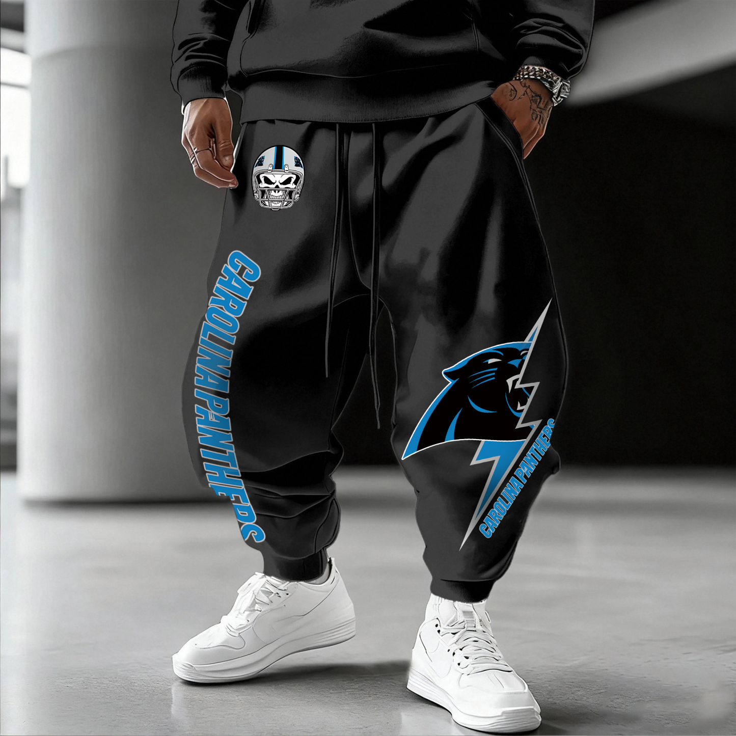 Unisex  “Carolina Panthers“ Casual Anime Streetwear Pant
