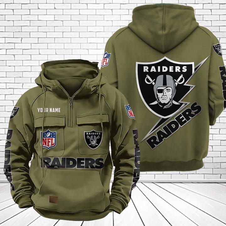 Las Vegas Raiders Unisex Rugby Team Graphic Streetwear Vintage Plush Hoodie