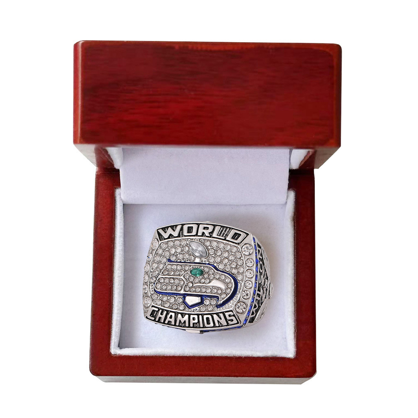 NFL High-Quality Steel Mold Seattle Seahawks Championship Ring (Limited-time buyback，Commemorative Edition)