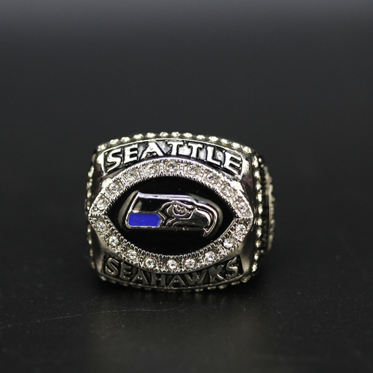 NFL High-Quality Steel Mold Seattle Seahawks Championship Ring (Limited-time buyback，Commemorative Edition)