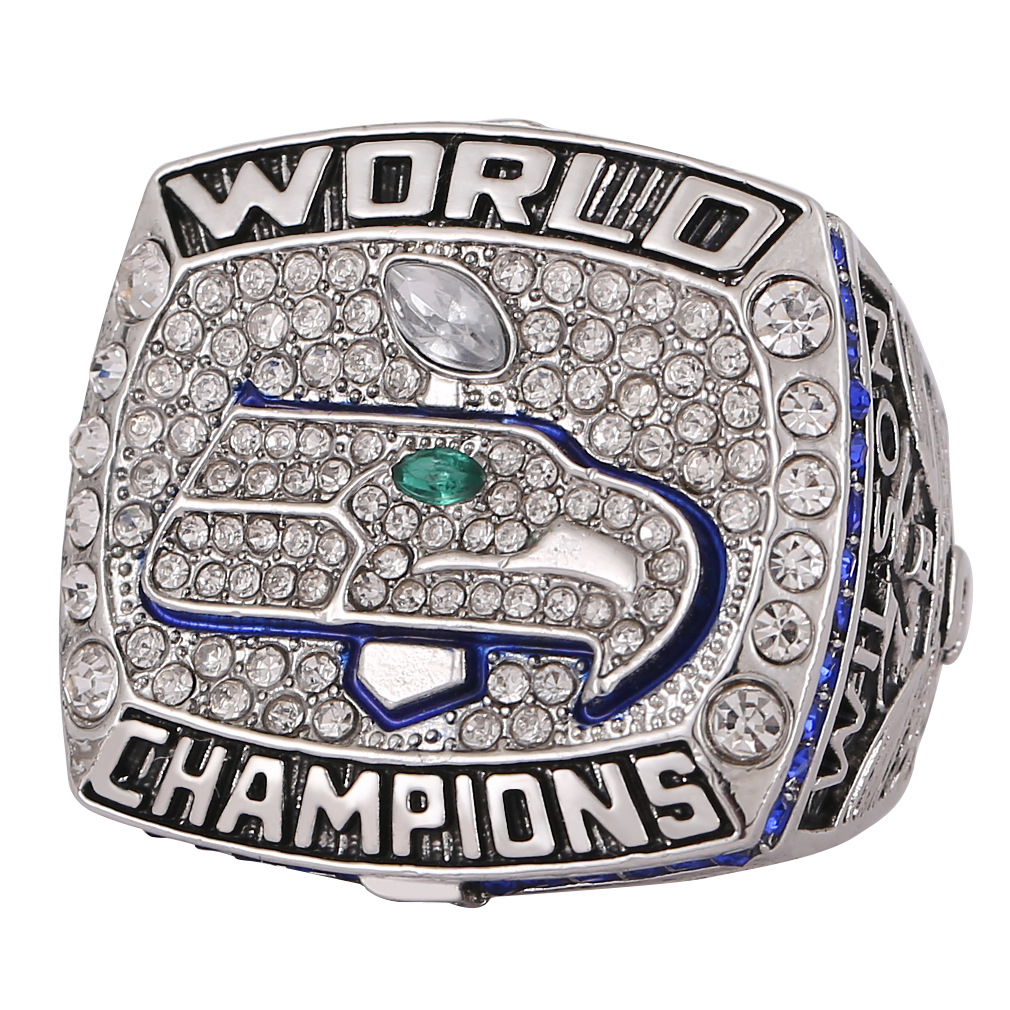 NFL High-Quality Steel Mold Seattle Seahawks Championship Ring (Limited-time buyback，Commemorative Edition)