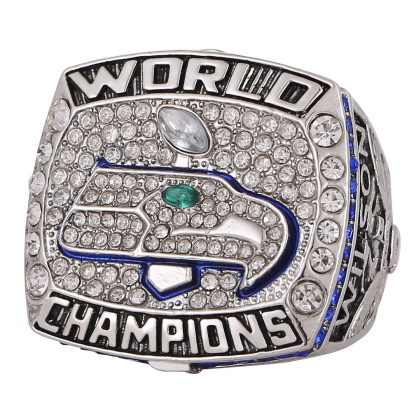 NFL High-Quality Steel Mold Seattle Seahawks Championship Ring (Limited-time buyback，Commemorative Edition)