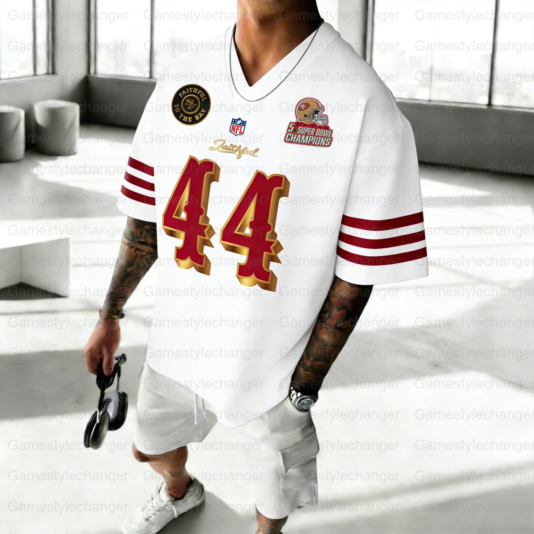 Unisex "San Francisco 49ers" Inspired Trendy T-shirt