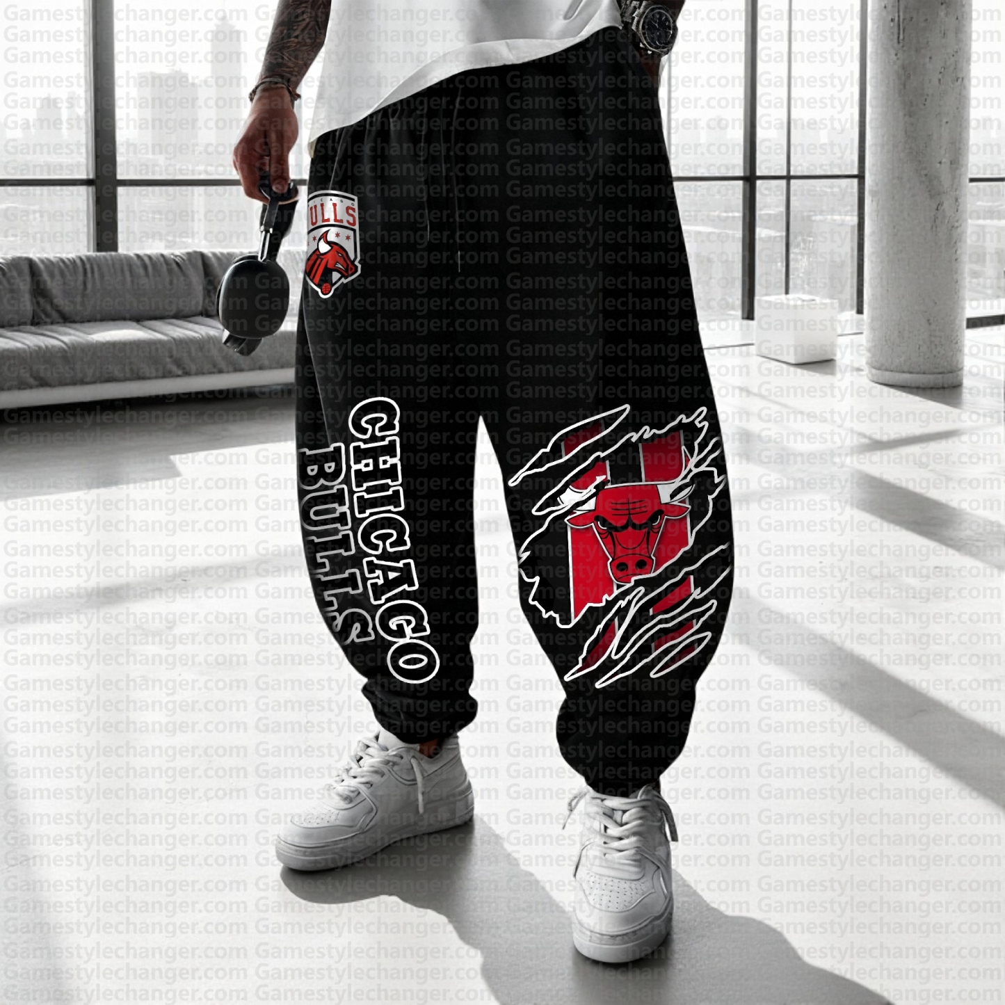 Unisex "NBA" Casual Anime Streetwear Pants