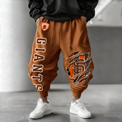 Unisex "San Francisco Giants" Casual  Streetwear  Plush Pants