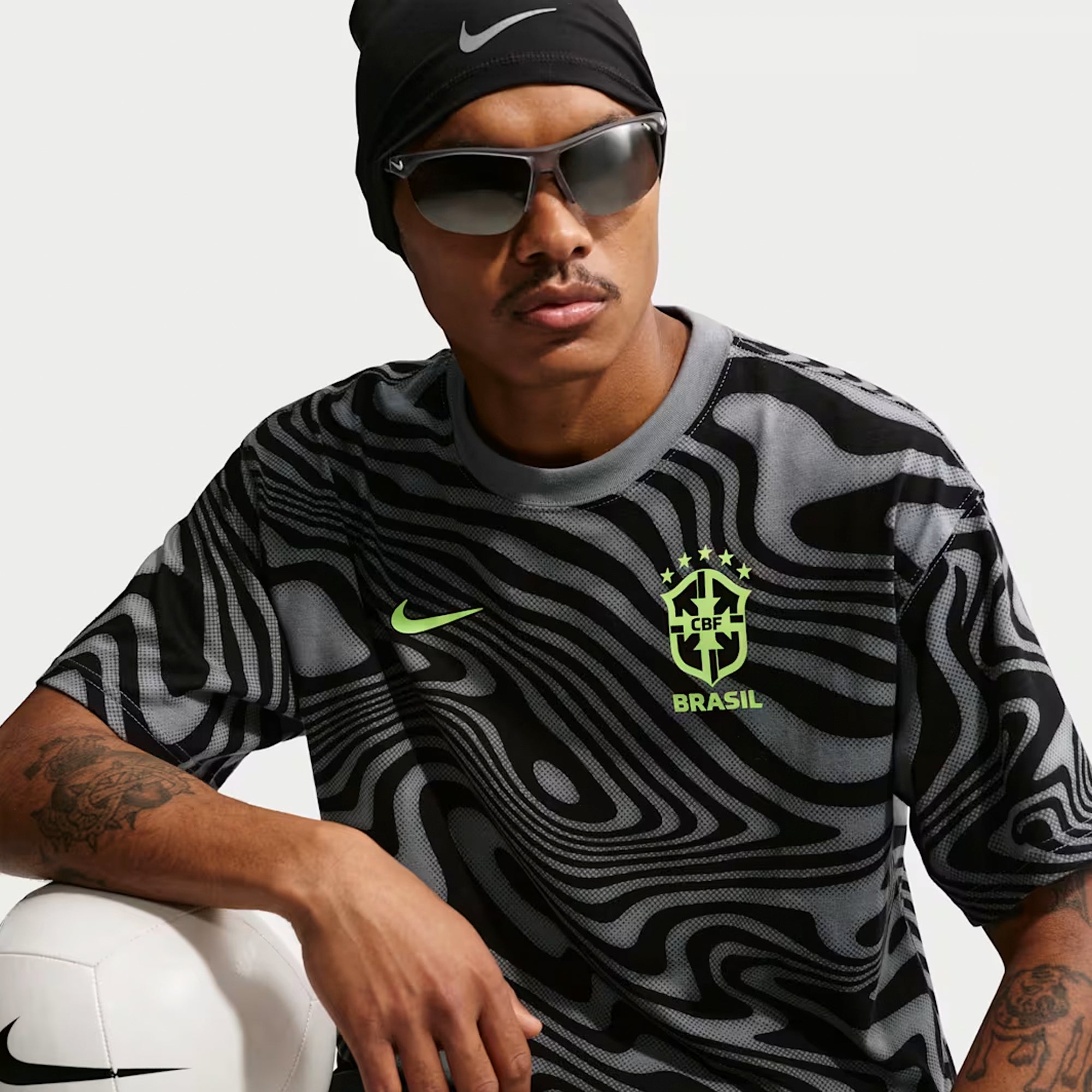 Brazil Adult World Cup 2026 All -Over Print Tee