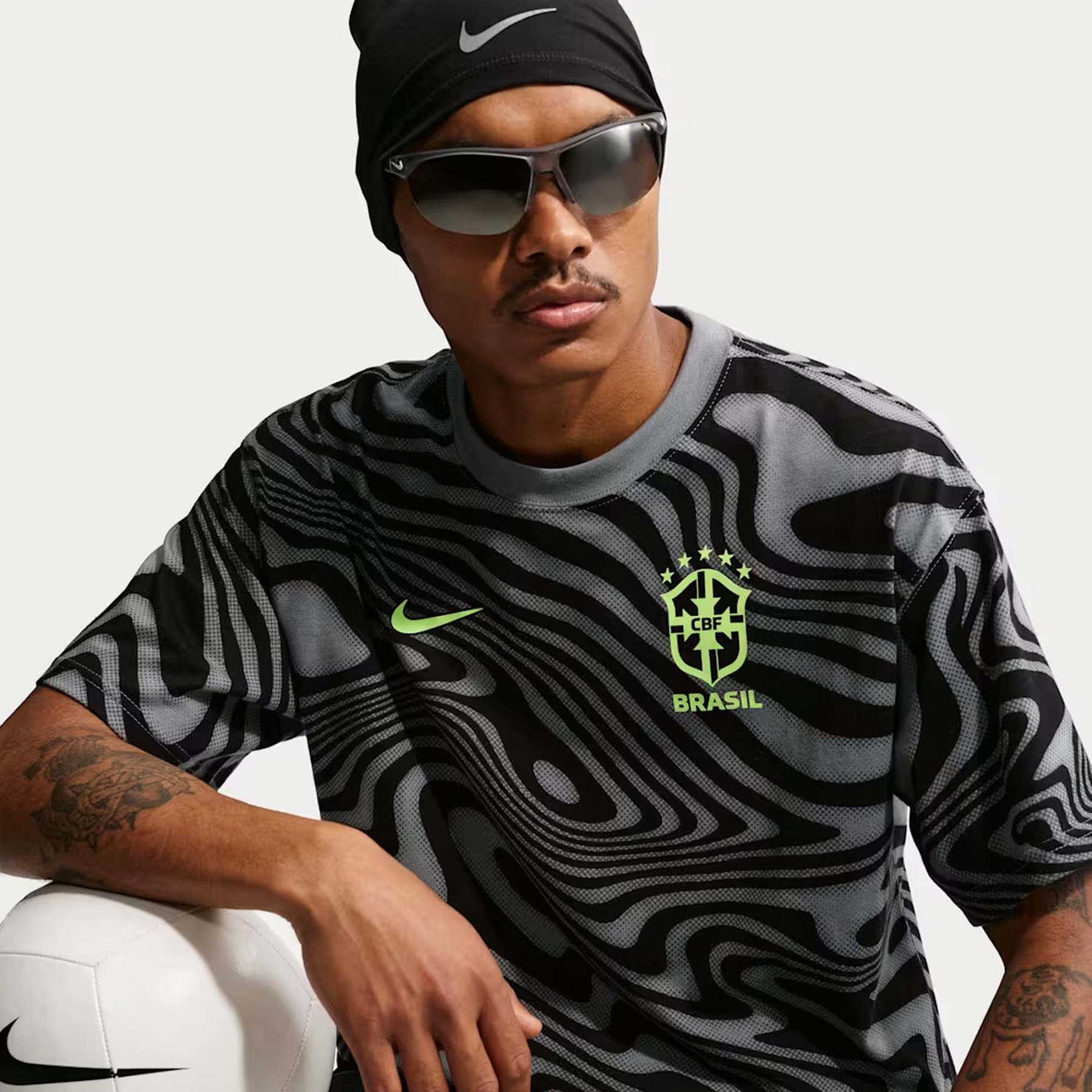 Brazil Adult World Cup 2026 All -Over Print Tee