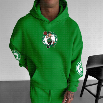 Unisex Graphic Streetwear Vintage Plush Hoodie