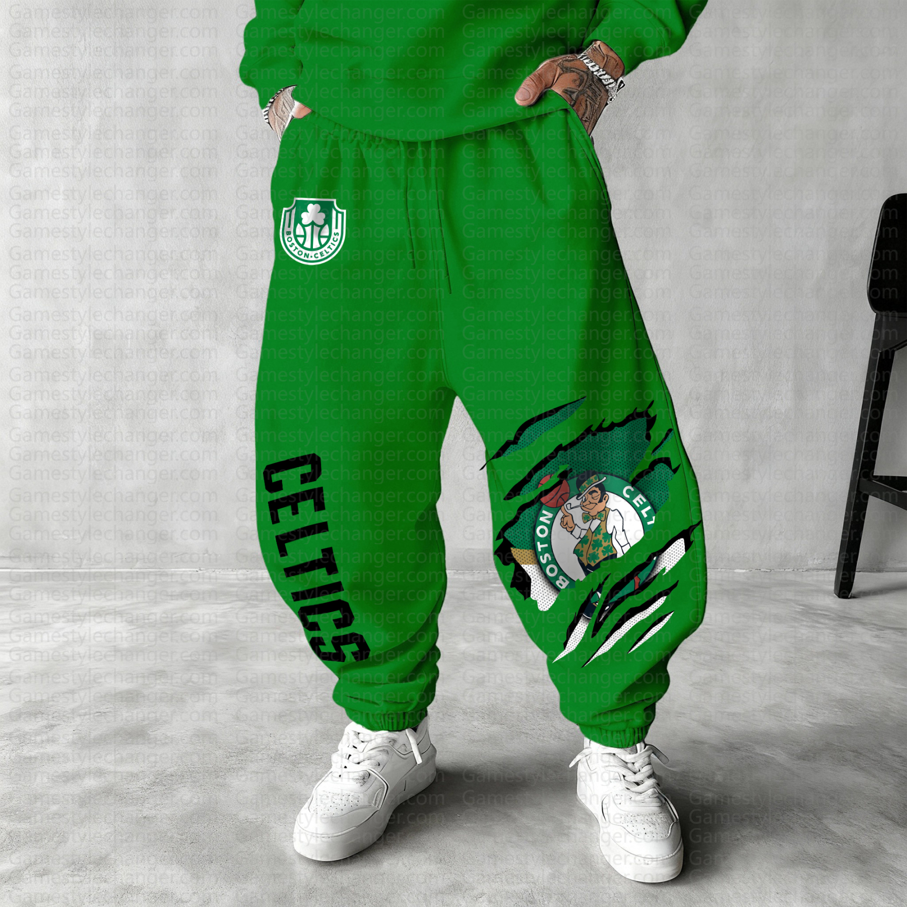 Unisex "NBA" Casual Anime Streetwear Pants